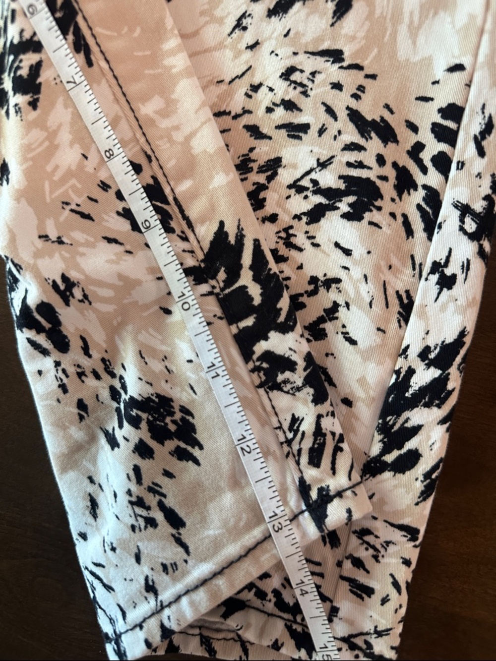 Nine West Black, Tan, & White Heidi Pull-On Skimmer Shorts - Picture 13 of 13